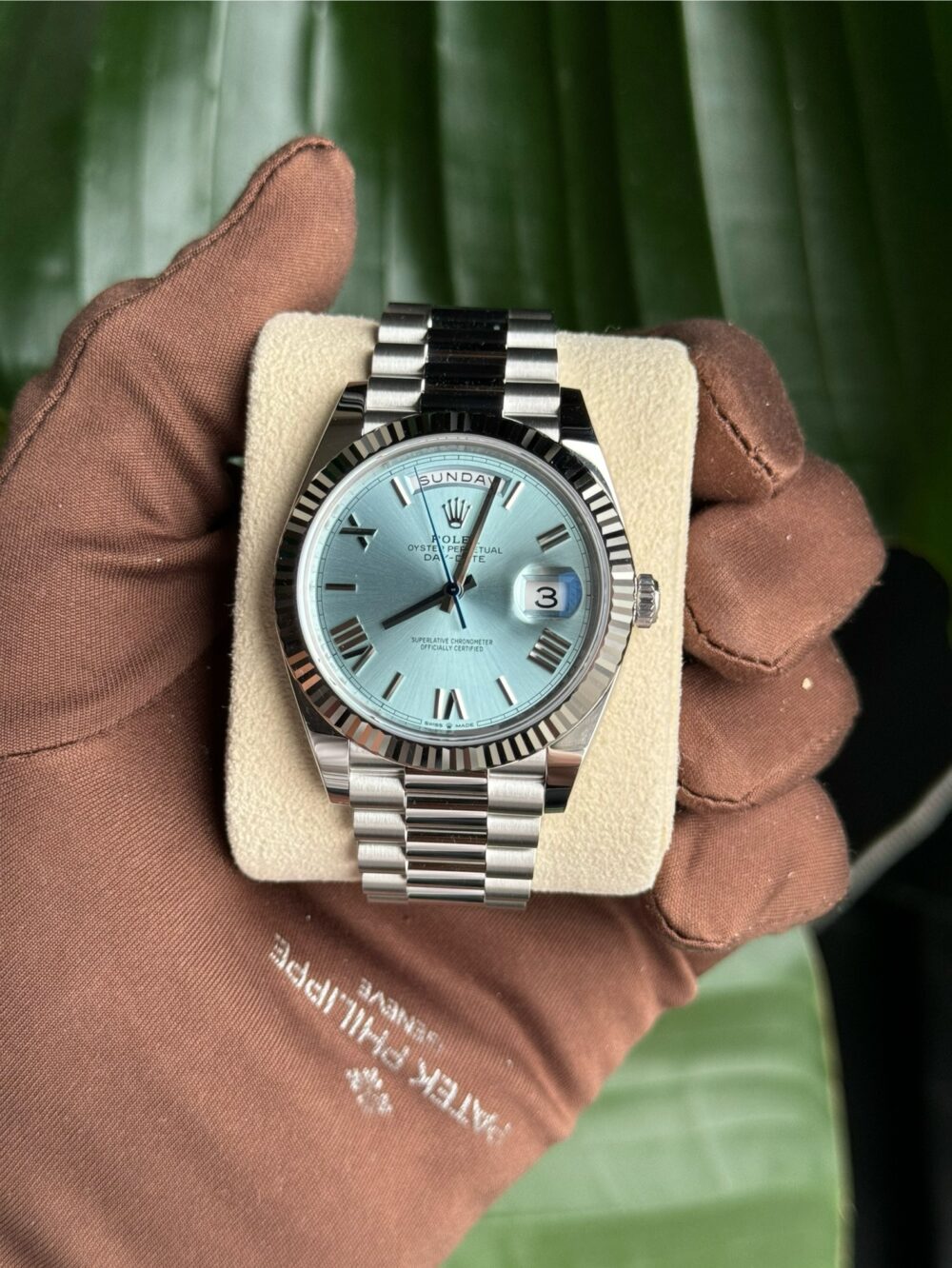 Rolex Daydate 40 platinum