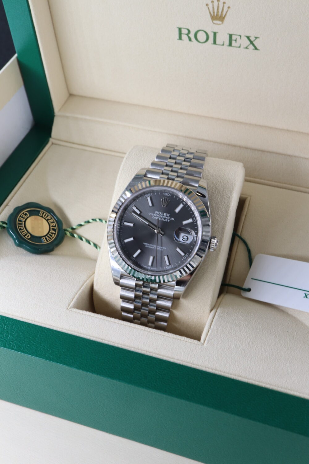 Rolex Datejust 41 Rhodium