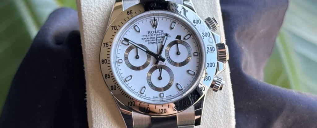 chronograaf horloge van Rolex Daytona