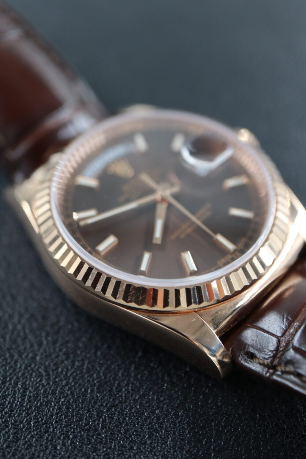 Rolex Daydate 36 choco 118135